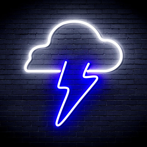 advpro-cloud-and-lighting-bolt-ultra-bright-led-neon-sign-fnu0003 - White & Blue