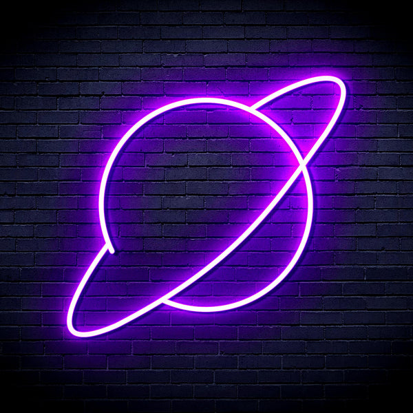 advpro-planet-ultra-bright-led-neon-sign-fnu0017 - Purple