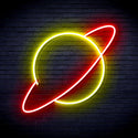 advpro-planet-ultra-bright-led-neon-sign-fnu0017 - Red & Yellow