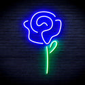 advpro-rose-ultra-bright-led-neon-sign-fnu0034 - Green & Blue