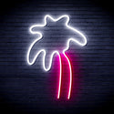 advpro-coconut-palm-tree-ultra-bright-led-neon-sign-fnu0036 - White & Pink