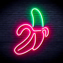 advpro-banana-ultra-bright-led-neon-sign-fnu0042 - Green & Pink