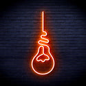 advpro-light-bulb-ultra-bright-led-neon-sign-fnu0064 - Orange