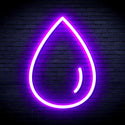 advpro-water-droplet-ultra-bright-led-neon-sign-fnu0070 - Purple