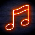 advpro-musical-note-ultra-bright-led-neon-sign-fnu0075 - Orange