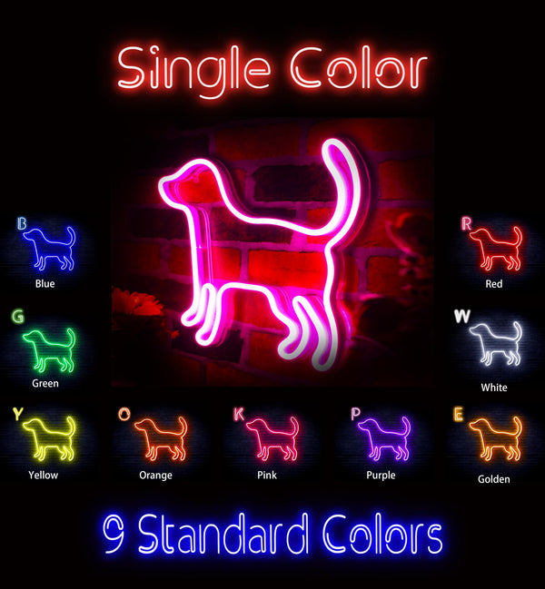 advpro-dog-ultra-bright-led-neon-sign-fnu0081 - Classic