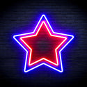 advpro-star-ultra-bright-led-neon-sign-fnu0122 - Blue & Red