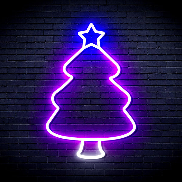 advpro-christmas-tree-ultra-bright-led-neon-sign-fnu0132 - Multi-Color 3