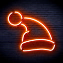 advpro-christmas-hat-ultra-bright-led-neon-sign-fnu0133 - Orange