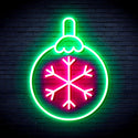 advpro-christmas-tree-ornament-ultra-bright-led-neon-sign-fnu0134 - Green & Pink