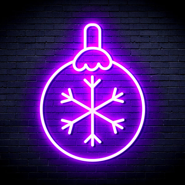 advpro-christmas-tree-ornament-ultra-bright-led-neon-sign-fnu0134 - Purple