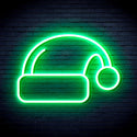 advpro-christmas-hat-ultra-bright-led-neon-sign-fnu0142 - Green