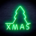 advpro-simple-christmas-tree-ultra-bright-led-neon-sign-fnu0157 - Green