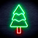 advpro-christmas-tree-ultra-bright-led-neon-sign-fnu0164 - Green & Red