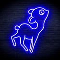 advpro-deer-ultra-bright-led-neon-sign-fnu0167 - Blue