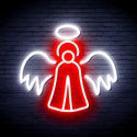 advpro-angel-ultra-bright-led-neon-sign-fnu0173 - White & Red