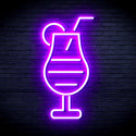 advpro-cocktail-drinks-ultra-bright-led-neon-sign-fnu0177 - Purple