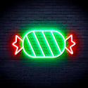 advpro-candy-ultra-bright-led-neon-sign-fnu0180 - Green & Red