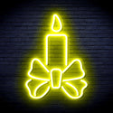 advpro-candle-ultra-bright-led-neon-sign-fnu0196 - Yellow