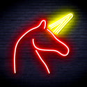 advpro-unicorn-ultra-bright-led-neon-sign-fnu0213 - Red & Yellow