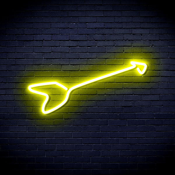 advpro-arrow-ultra-bright-led-neon-sign-fnu0220 - Yellow