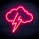 advpro-cloud-with-thunder-ultra-bright-led-neon-sign-fnu0258 - Pink