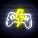 advpro-gamepad-ultra-bright-led-neon-sign-fnu0299 - White & Yellow