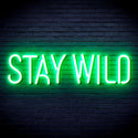 advpro-stay-wild-ultra-bright-led-neon-sign-fnu0307 - Green