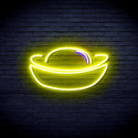 advpro-gold-ingot-ultra-bright-led-neon-sign-fnu0316 - Blue & Yellow