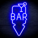 advpro-bar-and-down-arrow-ultra-bright-led-neon-sign-fnu0330 - Blue