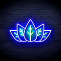 advpro-marijuana-ultra-bright-led-neon-sign-fnu0332 - Green & Blue