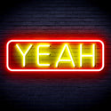 advpro-yeah-ultra-bright-led-neon-sign-fnu0334 - Red & Yellow