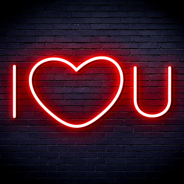 advpro-i-love-you-ultra-bright-led-neon-sign-fnu0336 - Red