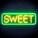 advpro-sweet-sign-ultra-bright-led-neon-sign-fnu0349 - Green & Yellow