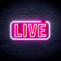 advpro-live-sign-ultra-bright-led-neon-sign-fnu0384 - White & Pink