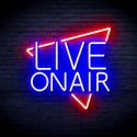 advpro-live-on-air-ultra-bright-led-neon-sign-fnu0390 - Red & Blue