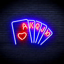 advpro-poker-ultra-bright-led-neon-sign-fnu0402 - Blue & Red