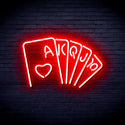 advpro-poker-ultra-bright-led-neon-sign-fnu0402 - Red