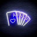 advpro-poker-ultra-bright-led-neon-sign-fnu0402 - White & Blue