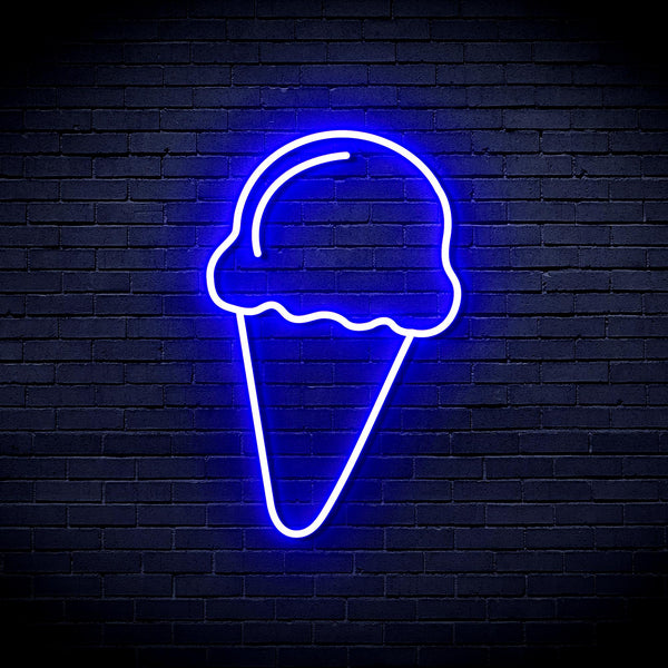 advpro-ice-cream-ultra-bright-led-neon-sign-fnu0409 - Blue