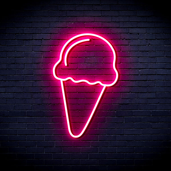 advpro-ice-cream-ultra-bright-led-neon-sign-fnu0409 - Pink