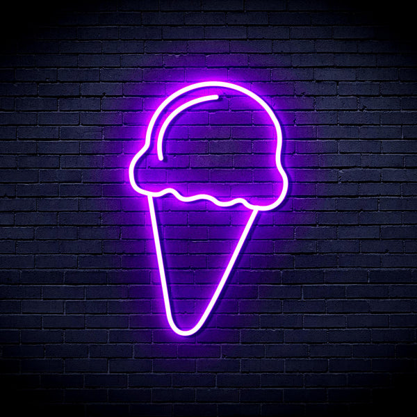 advpro-ice-cream-ultra-bright-led-neon-sign-fnu0409 - Purple