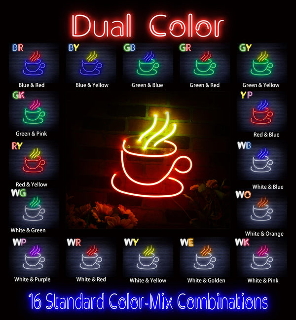 advpro-tea-or-coffee-ultra-bright-led-neon-sign-fnu0410 - Dual-Color