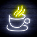 advpro-tea-or-coffee-ultra-bright-led-neon-sign-fnu0410 - White & Yellow