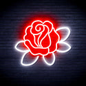 advpro-rose-ultra-bright-led-neon-sign-fnu0413 - White & Red