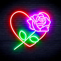 advpro-rosw-with-heart-ultra-bright-led-neon-sign-fnu0414 - Multi-Color 1