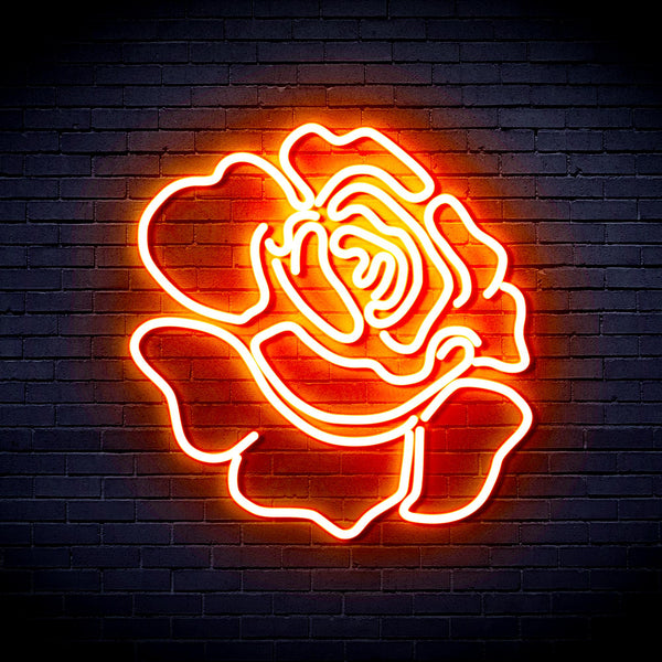 advpro-rose-ultra-bright-led-neon-sign-fnu0415 - Orange