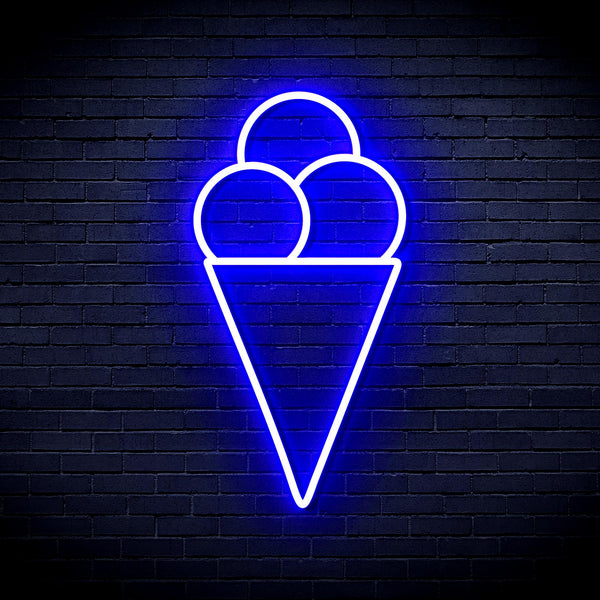 advpro-ice-cream-ultra-bright-led-neon-sign-fnu0421 - Blue