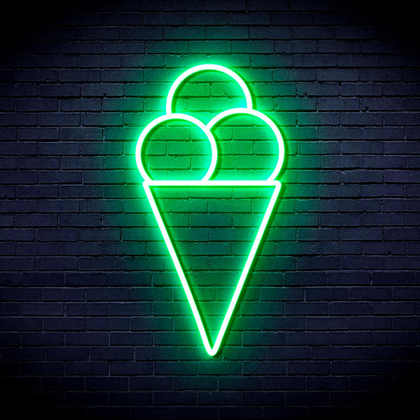 advpro-ice-cream-ultra-bright-led-neon-sign-fnu0421 - Green