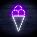 advpro-ice-cream-ultra-bright-led-neon-sign-fnu0421 - White & Purple